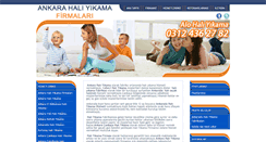 Desktop Screenshot of ankarahaliyikamafirmalari.com